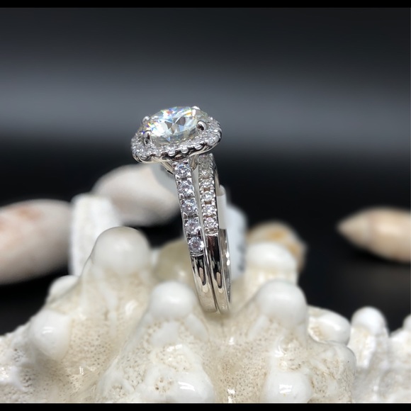 Moissanite Diamond rings set with certificate - Picture 8 of 17